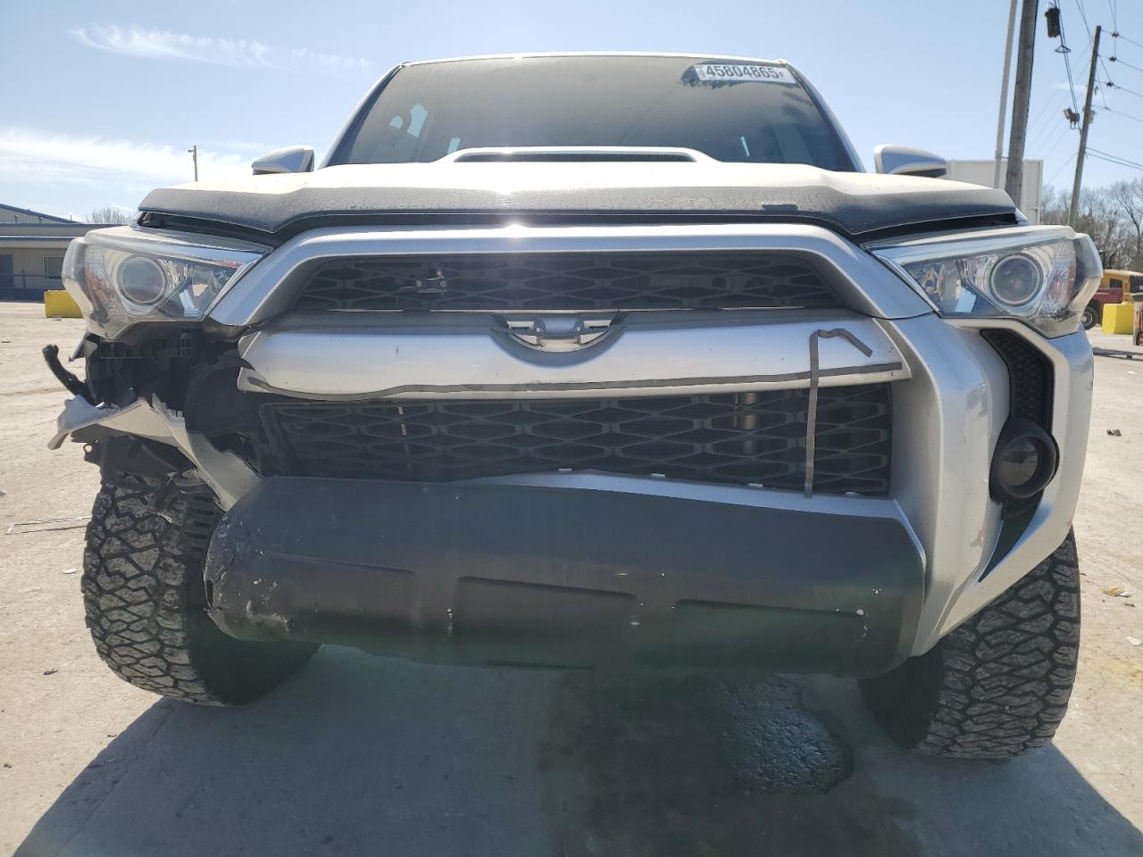 2016 Toyota 4Runner VIN JTEBU5JR8G5401781 Copart auction photo, front end damage thumbnail 5