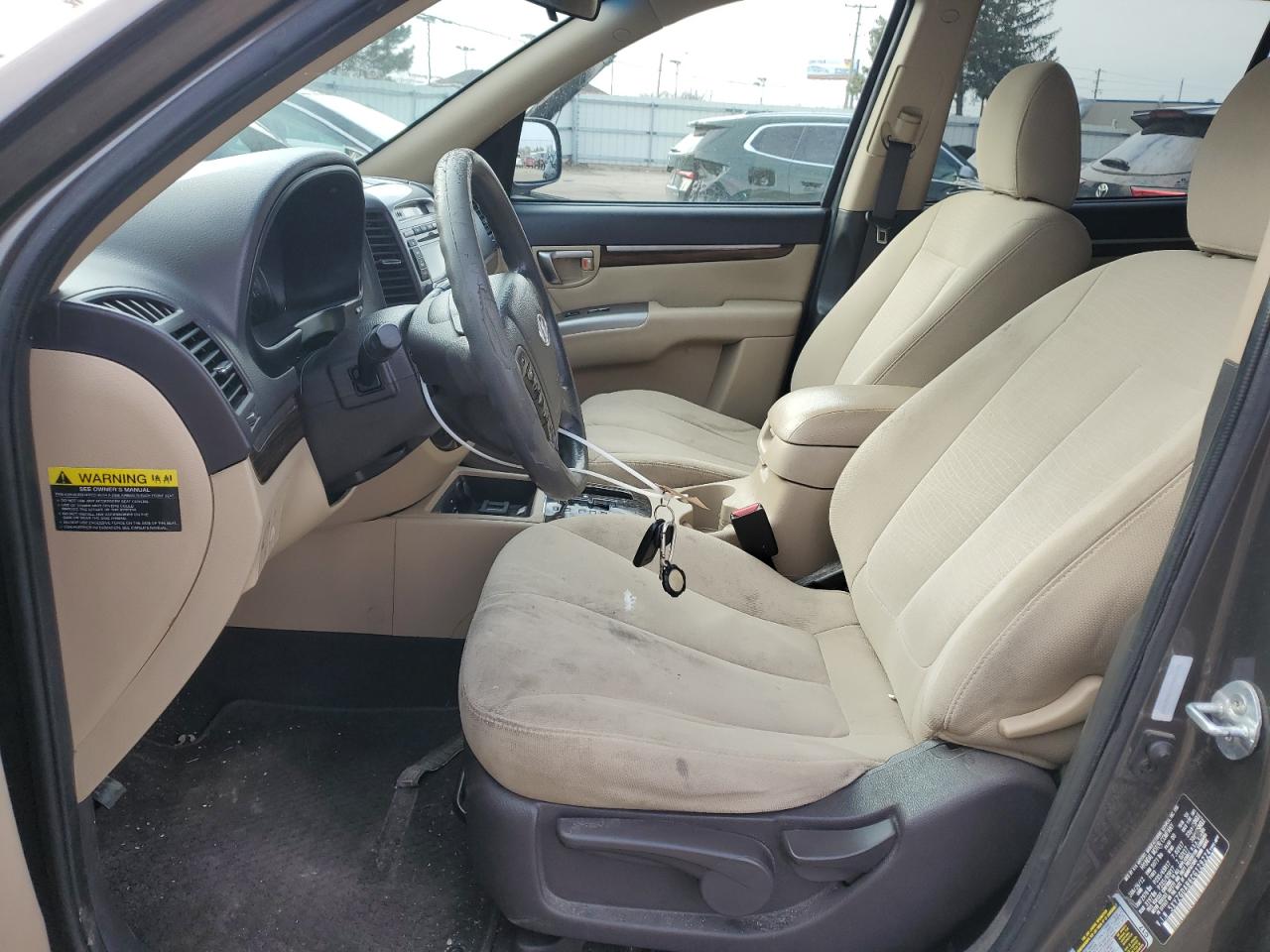 2012 Hyundai Santa Fe VIN 5XYZGDAB6CG129224 Copart auction photo, front end / mechanical damage thumbnail 7