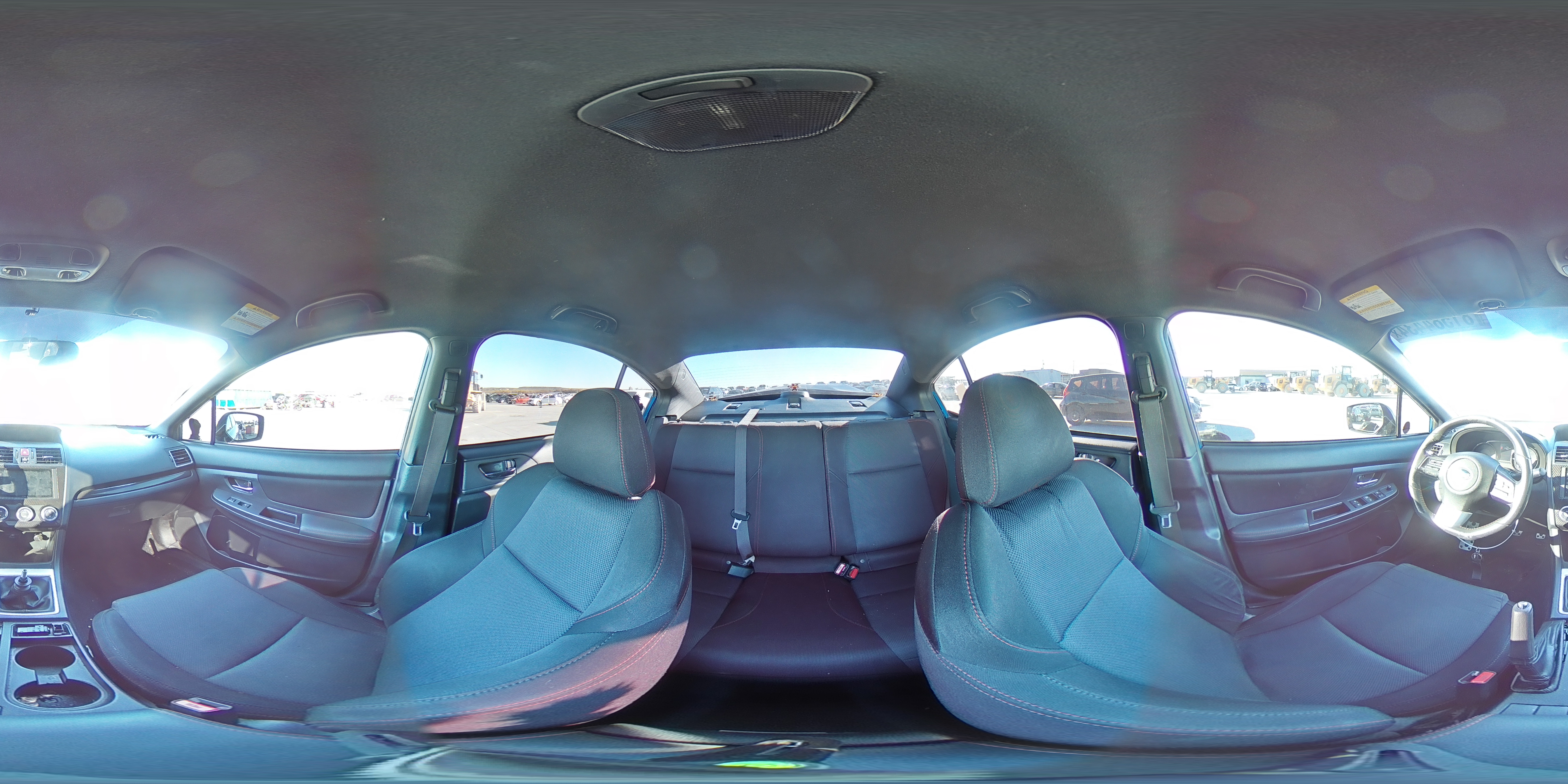 2015 Subaru WRX VIN JF1VA1A66F9834814 Copart auction photo, rear end damage thumbnail 13