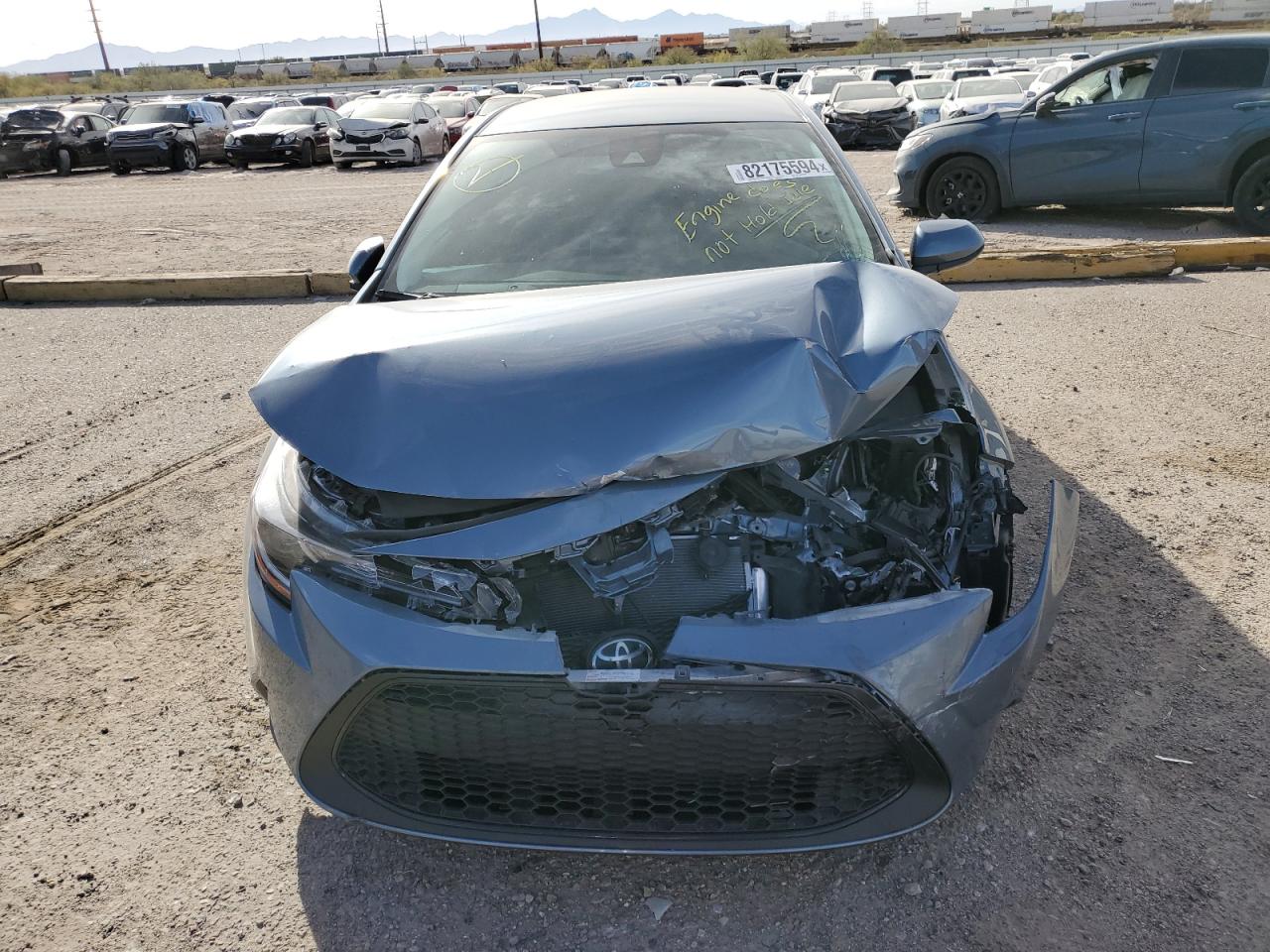 2020 Toyota Corolla VIN 5YFEPRAE6LP065736 Copart auction photo, front end damage thumbnail 5