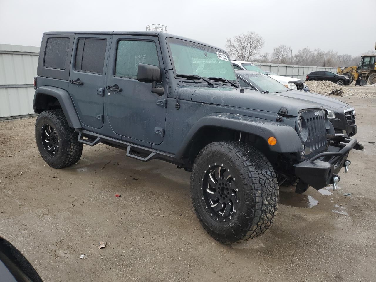 2016 Jeep Wrangler VIN 1C4BJWDG2GL301863 Copart auction photo, frame damage / undercarriage damage thumbnail 4