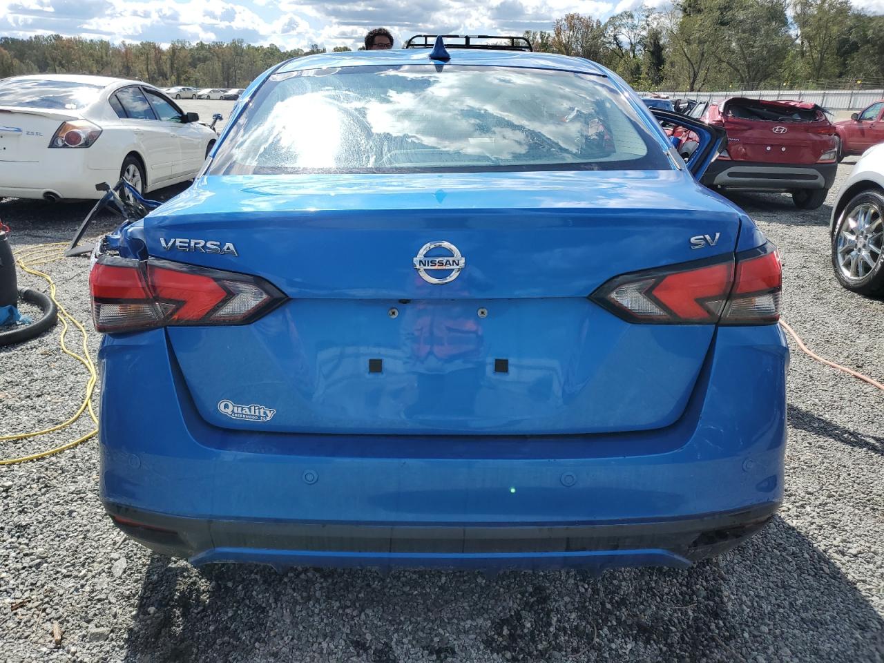 2021 Nissan Versa VIN 3N1CN8EV7ML852505 Copart auction photo, all over damage thumbnail 6