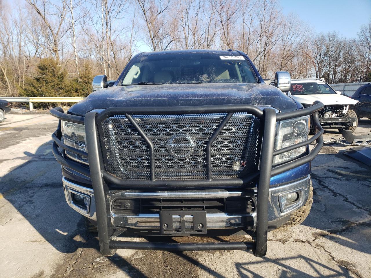 2016 Nissan Titan VIN 1N6BA1F48GN508782 Copart auction photo, side / rear end damage thumbnail 5