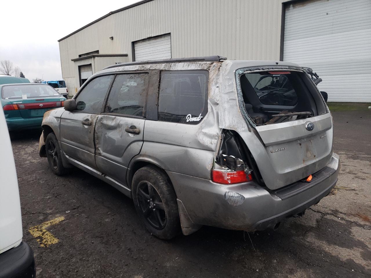2007 Subaru Forester VIN JF1SG63667H714627 Copart auction photo, all over damage thumbnail 2