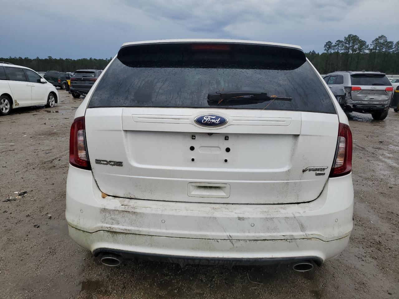 2013 Ford Edge VIN 2FMDK4AK8DBB89175 Copart auction photo, mechanical damage thumbnail 6