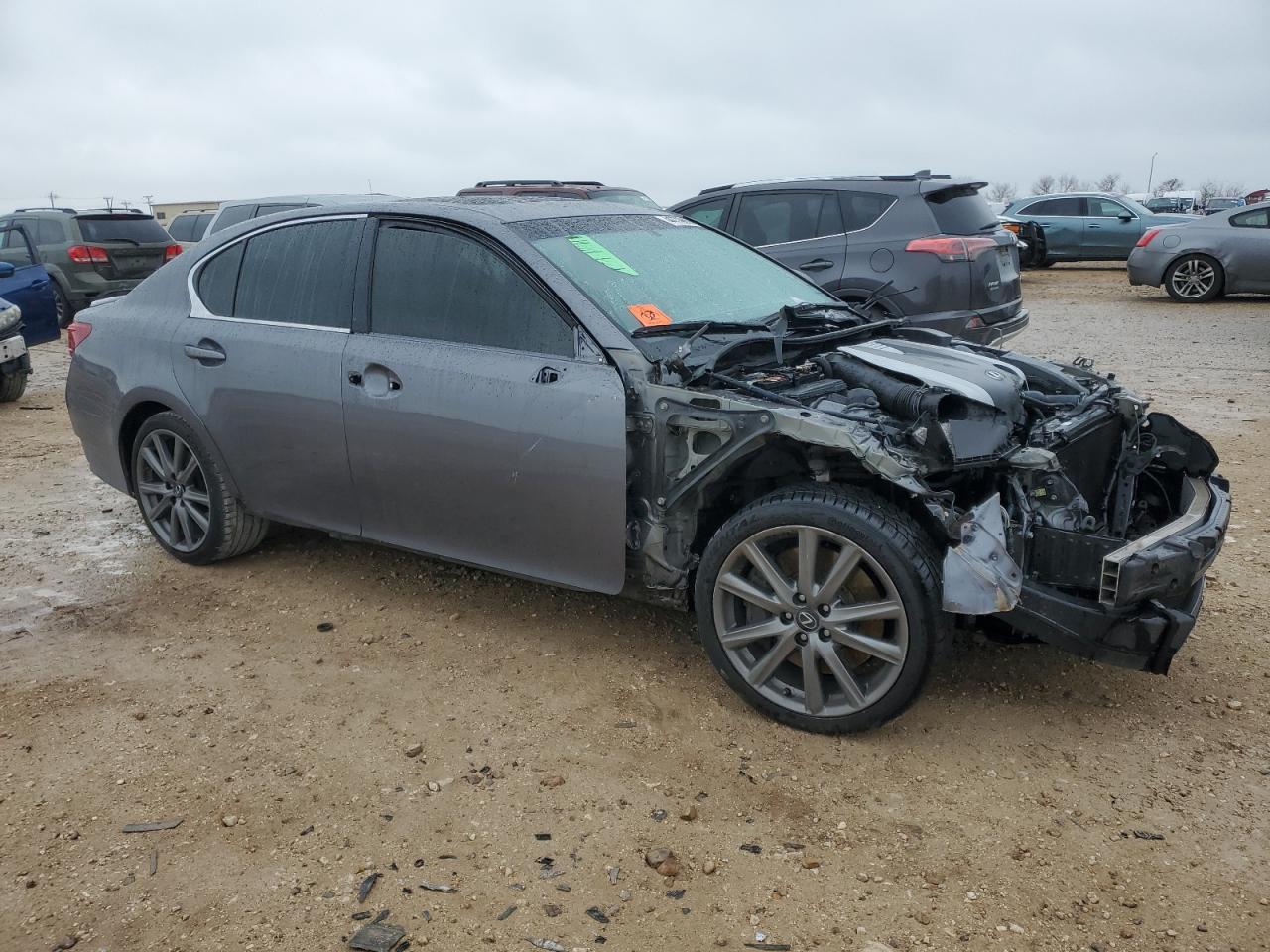 2013 Lexus GS VIN JTHBE1BL8D5000553 Copart auction photo, front end damage thumbnail 4