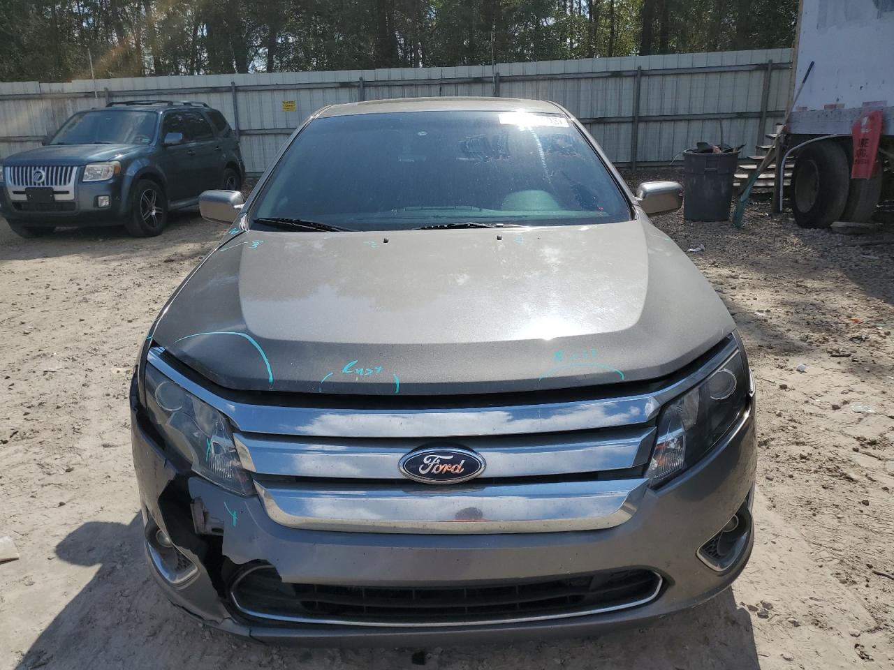 2012 Ford Fusion VIN 3FAHP0JA2CR372648 Copart auction photo, front end damage thumbnail 5