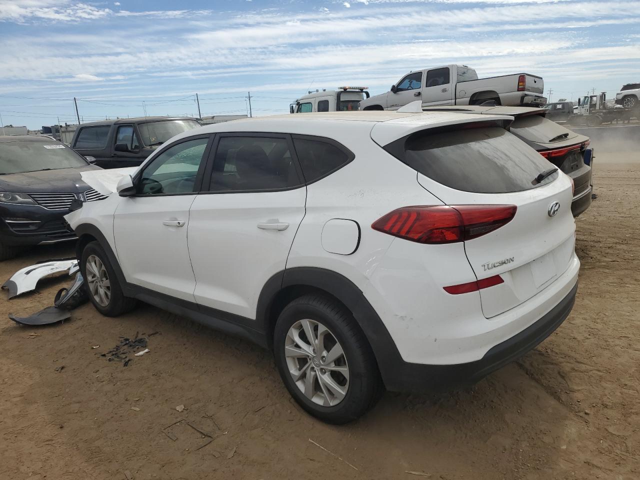 2019 Hyundai Tucson VIN KM8J2CA45KU978860 Copart auction photo, front end damage thumbnail 2