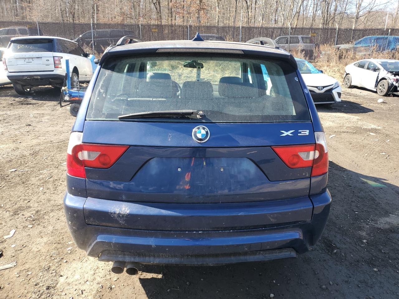 2006 BMW X3 VIN WBXPA93496WG76005 Copart auction photo, front end damage thumbnail 6