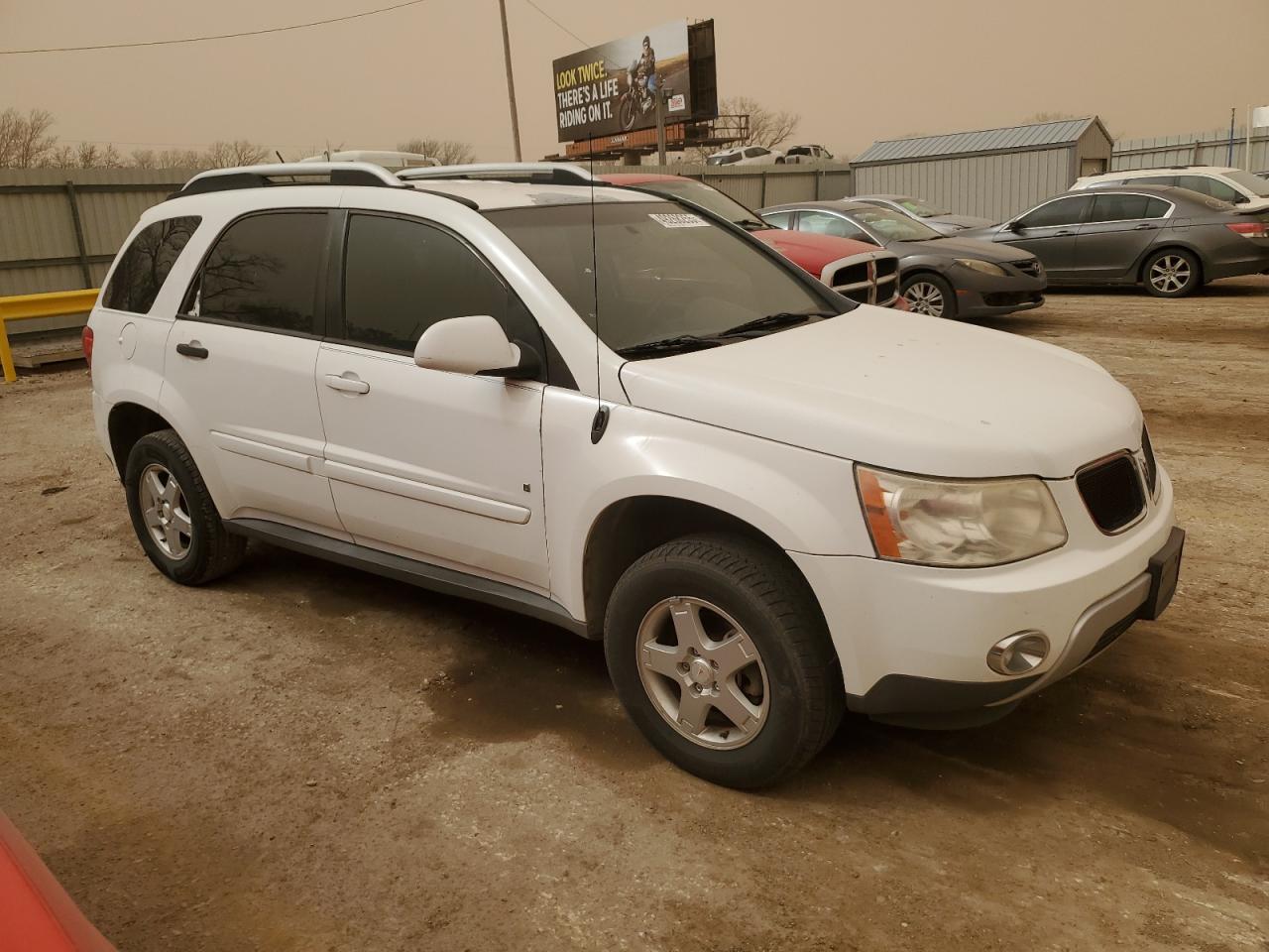 2008 Pontiac Torrent VIN 2CKDL33F086279150 Copart auction photo, side damage thumbnail 4