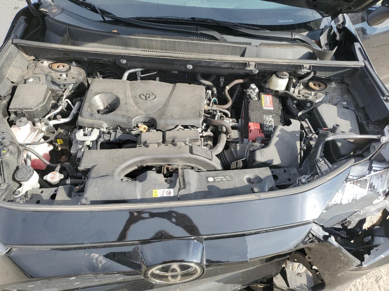 2021 Toyota RAV 4 VIN 2T3W1RFV1MW111754 Copart auction photo, front end damage thumbnail 12