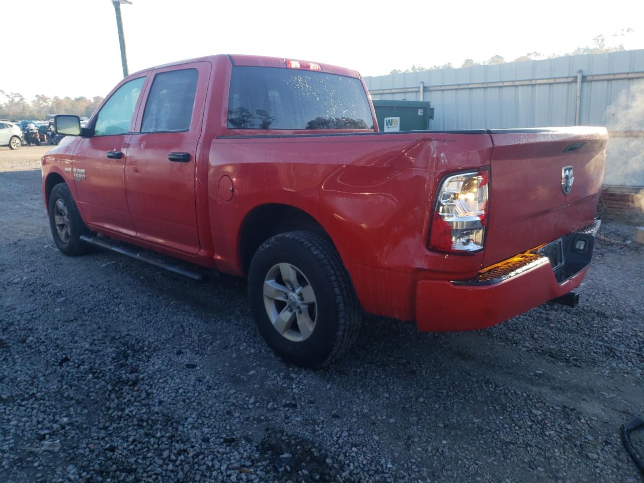 2019 RAM 1500 VIN 3C6RR6KT8KG729599 Copart auction photo, rear end / side damage thumbnail 2