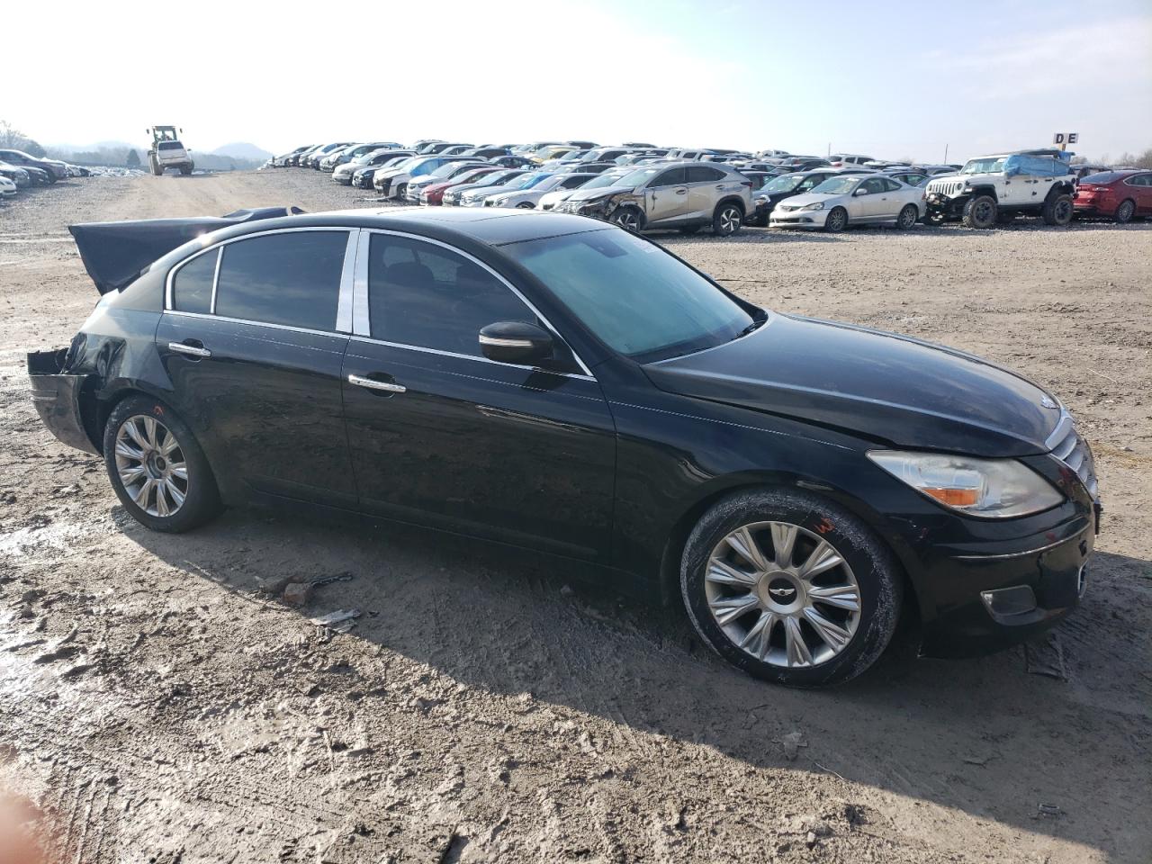 2011 Hyundai Genesis VIN KMHGC4DE3AU109013 Copart auction photo, rear end damage thumbnail 4