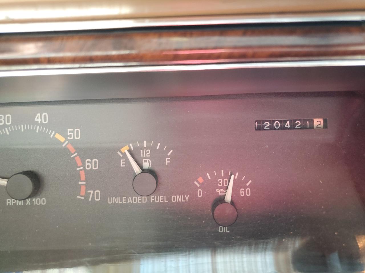 1992 Buick Roadmaster VIN 1G4BR8370NW408455 Copart auction photo, front end damage thumbnail 9