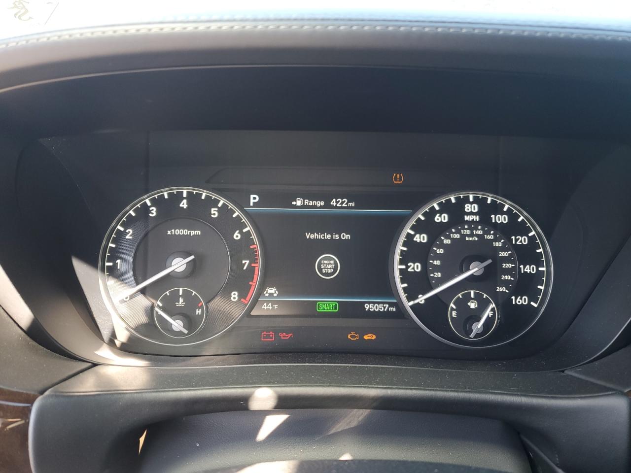 2019 Genesis G90 VIN KMHG54JH5KU050461 Copart auction photo, vandalism / minor dent/scratches damage thumbnail 9