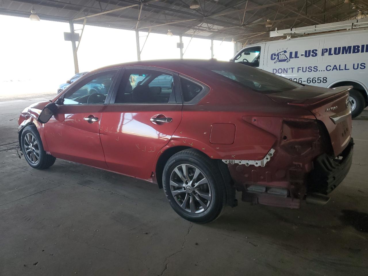 2015 Nissan Altima VIN 1N4AL3AP2FC571396 Copart auction photo, all over damage thumbnail 2