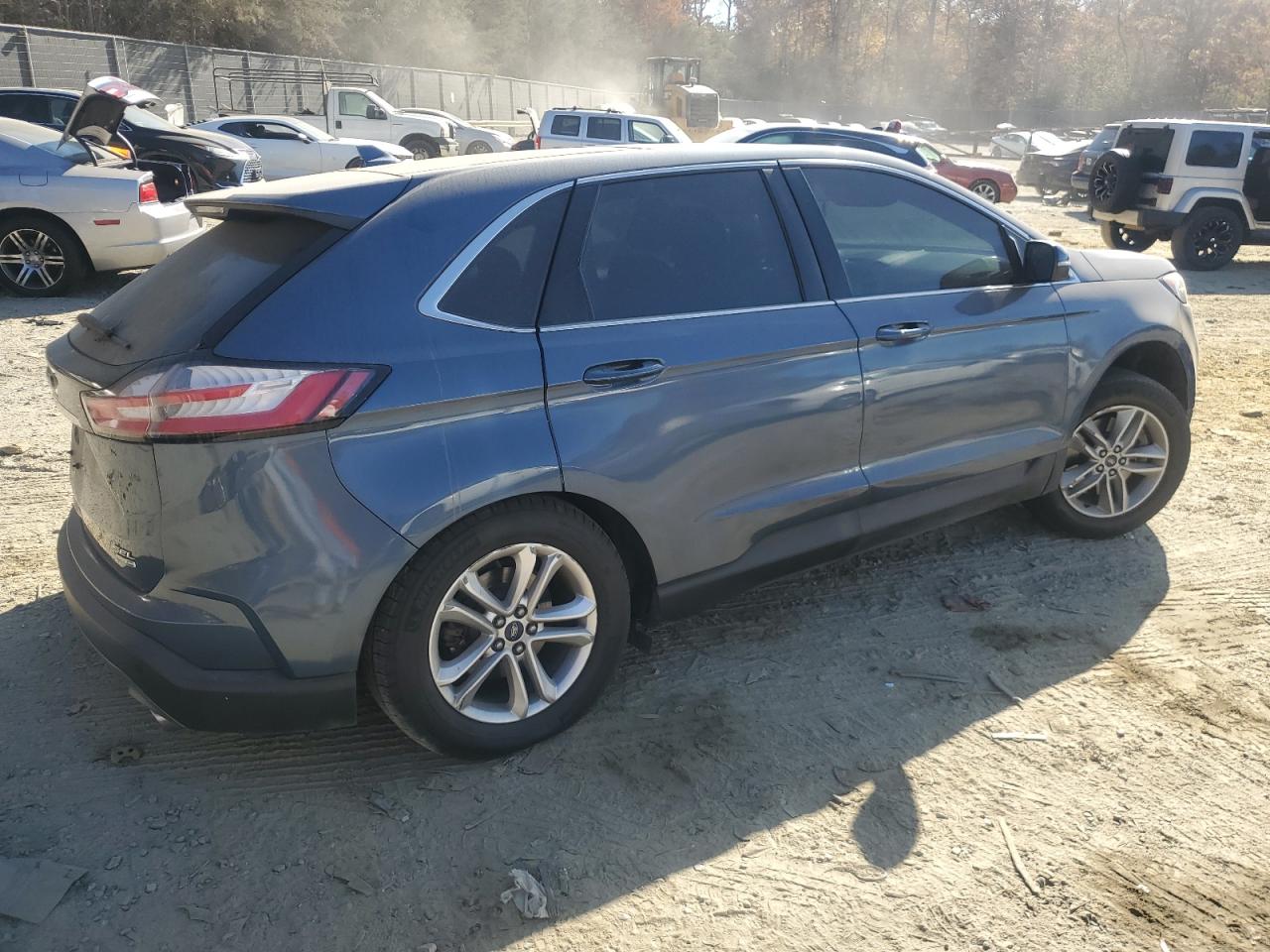 2019 Ford Edge VIN 2FMPK4J96KBB96939 Copart auction photo, rear end / undercarriage damage thumbnail 3