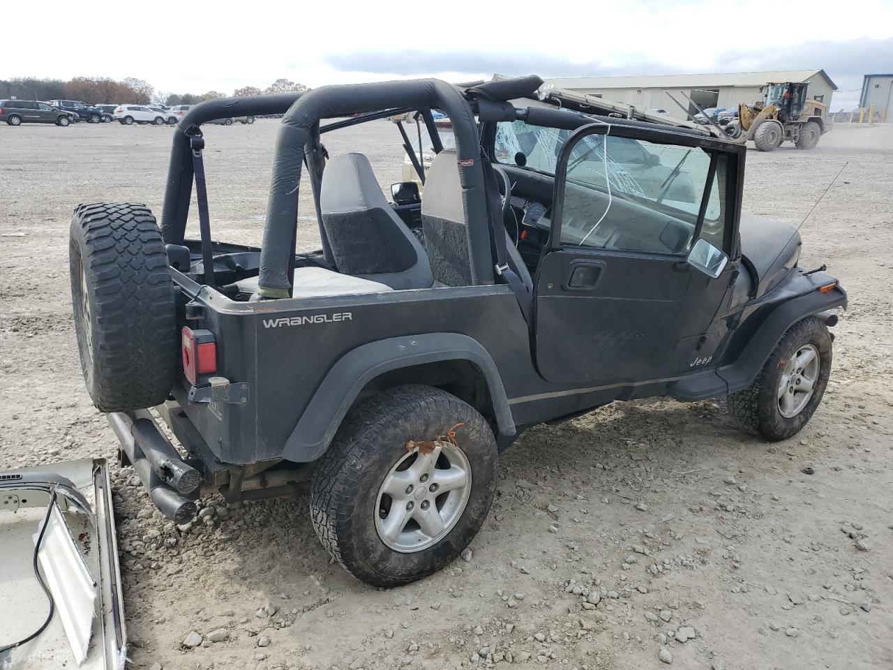 1993 Jeep Wrangler VIN 1J4FY29S1PP236204 Copart auction photo, all over damage thumbnail 3
