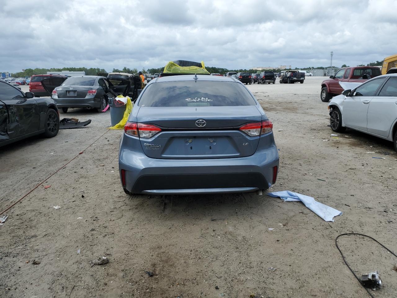 2022 Toyota Corolla VIN JTDEPMAE7N3009903 Copart auction photo, front end damage thumbnail 6