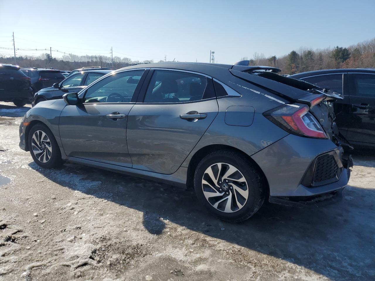 2017 Honda Civic VIN SHHFK7H25HU417824 Copart auction photo, rear end damage thumbnail 2