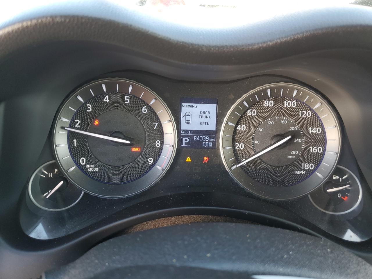 2018 Infiniti Q70 VIN JN1BY1AR3JM220301 Copart auction photo, front end damage thumbnail 9