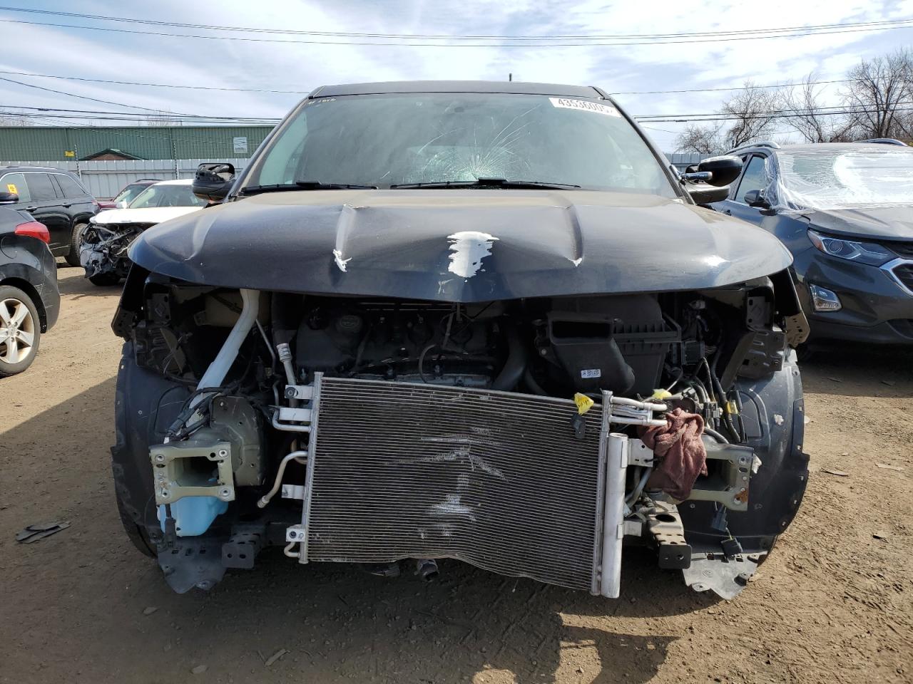 2019 Ford Explorer VIN 1FM5K8AR8KGB23045 Copart auction photo, front end damage thumbnail 5