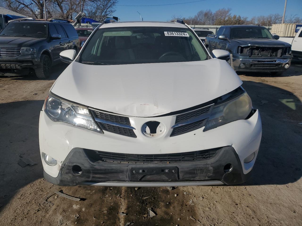 2013 Toyota RAV 4 VIN 2T3RFREV4DW041215 Copart auction photo, front end / rear end damage thumbnail 5