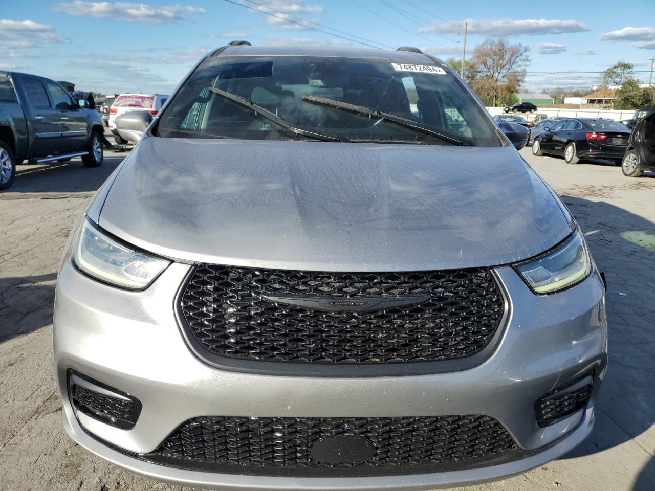 2021 Chrysler Pacifica VIN 2C4RC1BG3MR555681 Copart auction photo, side damage thumbnail 5