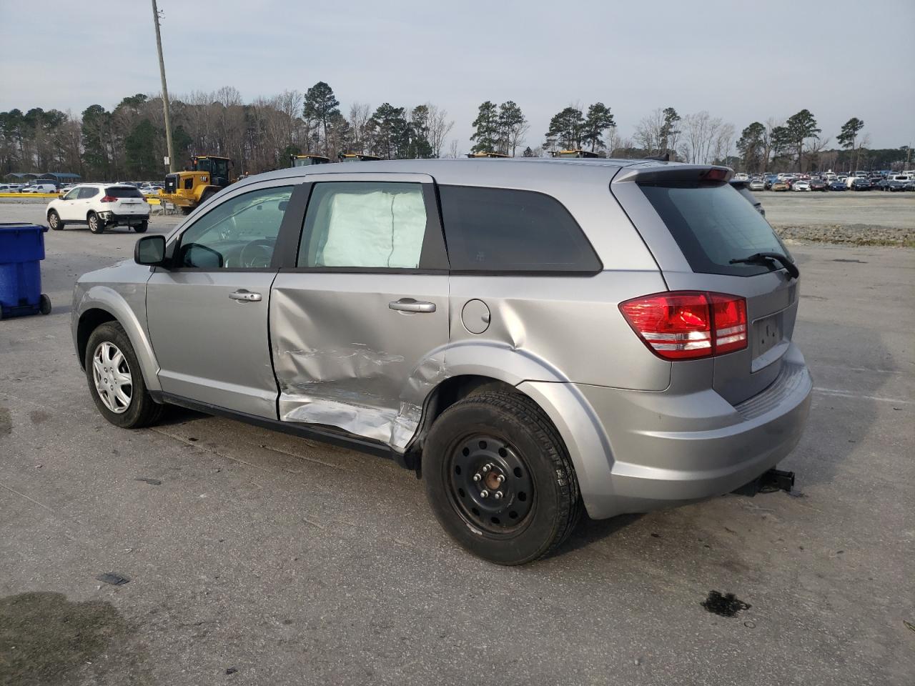 2015 Dodge Journey VIN 3C4PDCAB8FT521385 Copart auction photo, side damage thumbnail 2