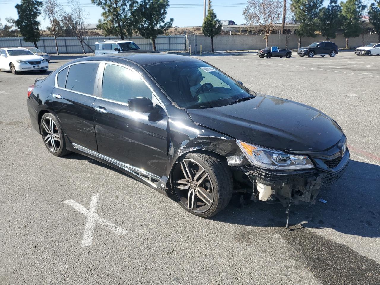 2016 Honda Accord VIN 1HGCR2F5XGA157834 Copart auction photo, front end / undercarriage damage thumbnail 4
