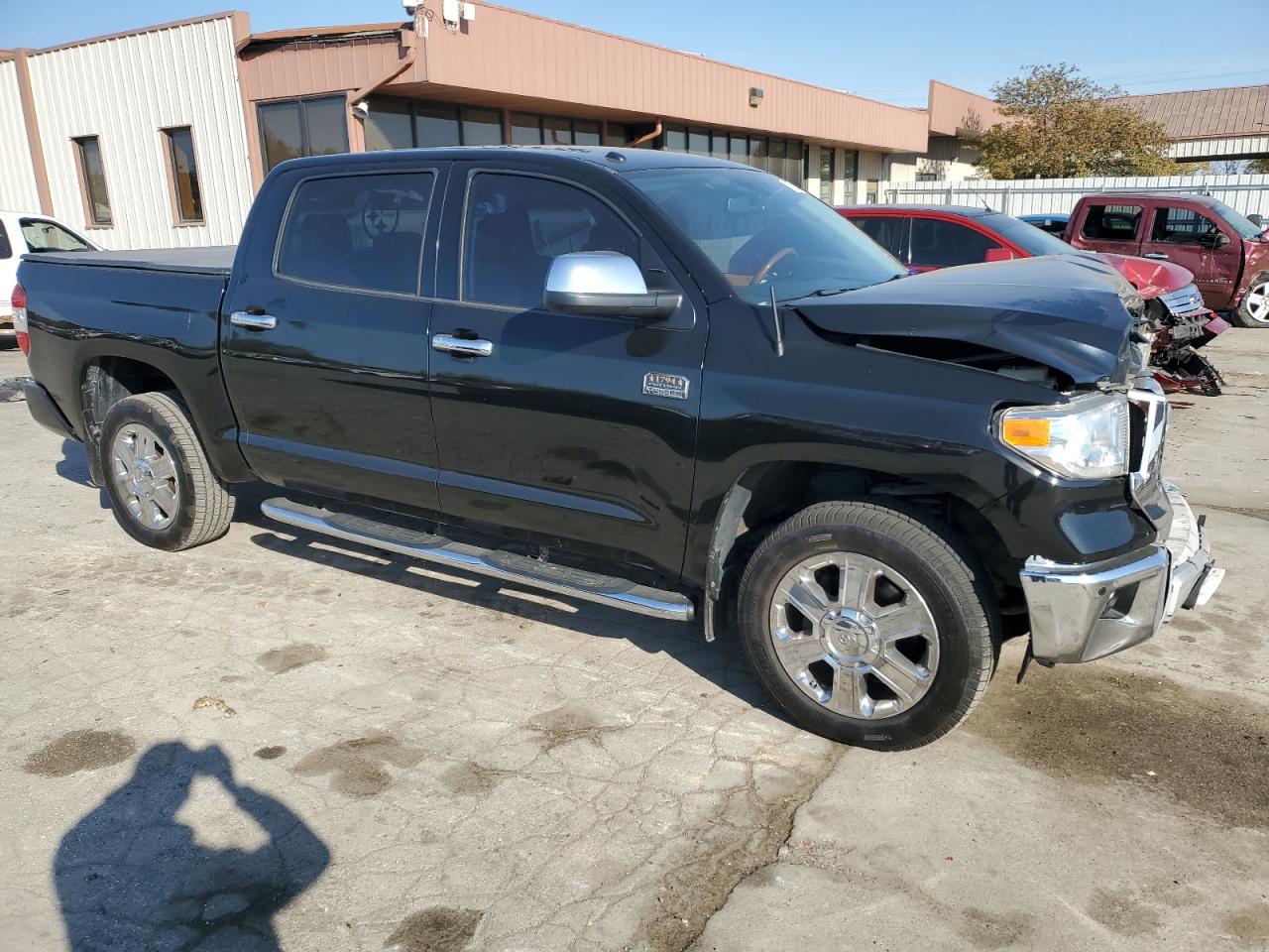 2015 Toyota Tundra VIN 5TFAY5F1XFX469994 Copart auction photo, front end / rear end damage thumbnail 4