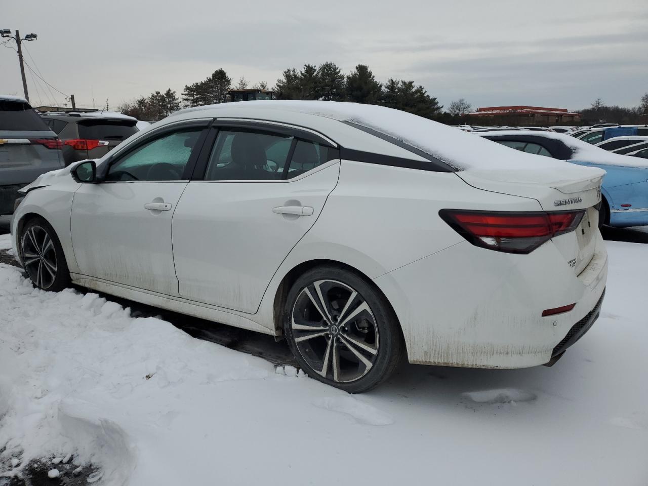 2020 Nissan Sentra VIN 3N1AB8DV0LY299716 Copart auction photo, front end damage thumbnail 2