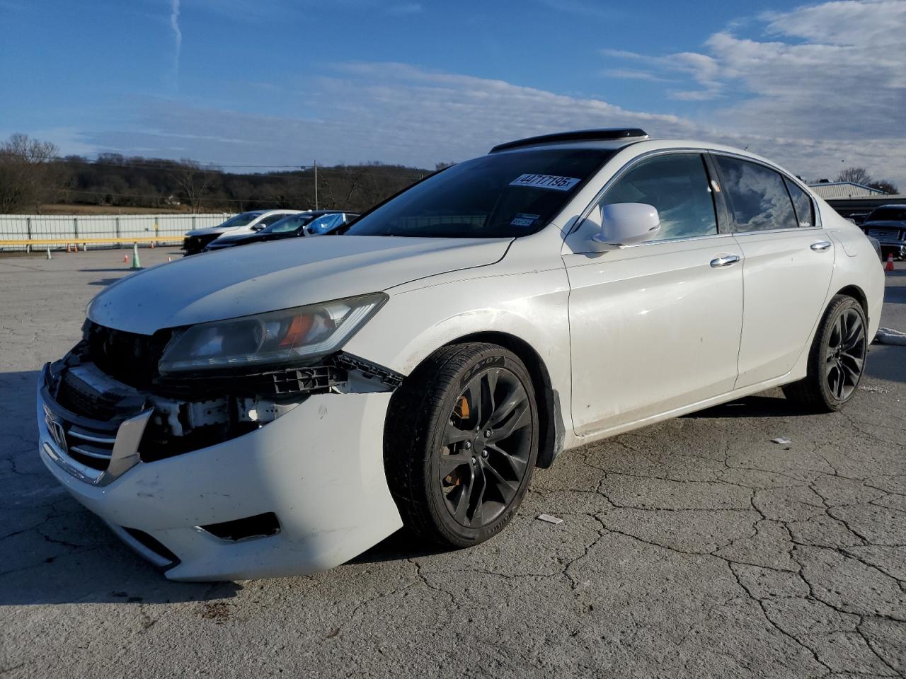 2014 Honda Accord VIN 1HGCR3F85EA033547 - Copart auction photo