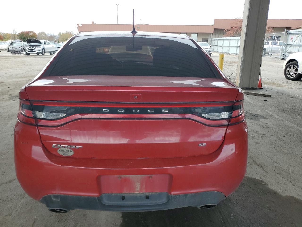 2016 Dodge Dart VIN 1C3CDFEB6GD538997 Copart auction photo, front end / minor dent/scratches damage thumbnail 6
