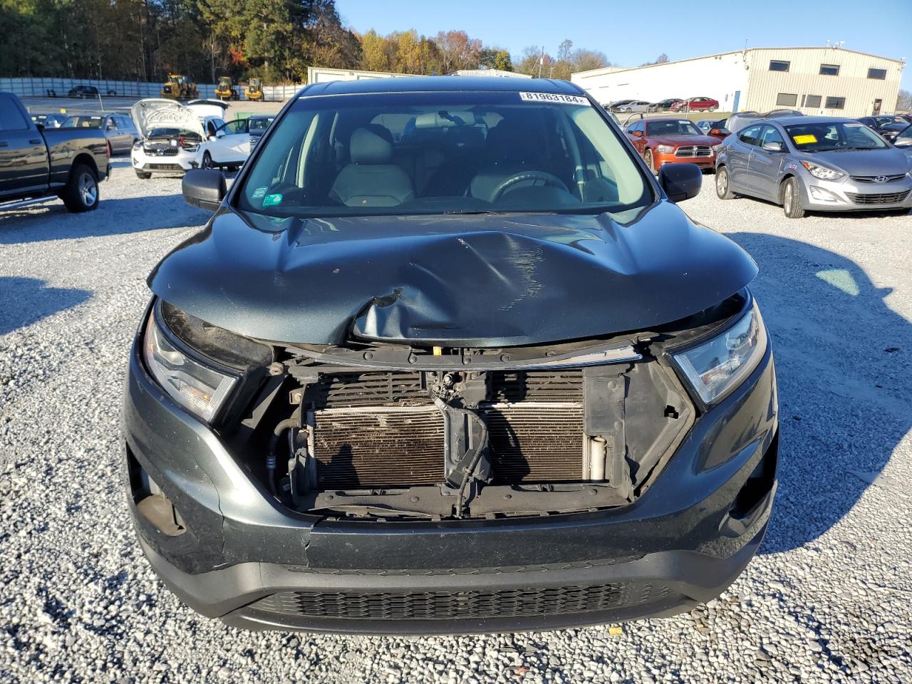 2015 Ford Edge VIN 2FMTK3G83FBB46769 Copart auction photo, front end damage thumbnail 5