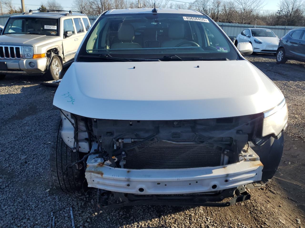 2011 Ford Edge VIN 2FMDK4KCXBBA94766 Copart auction photo, front end damage thumbnail 5
