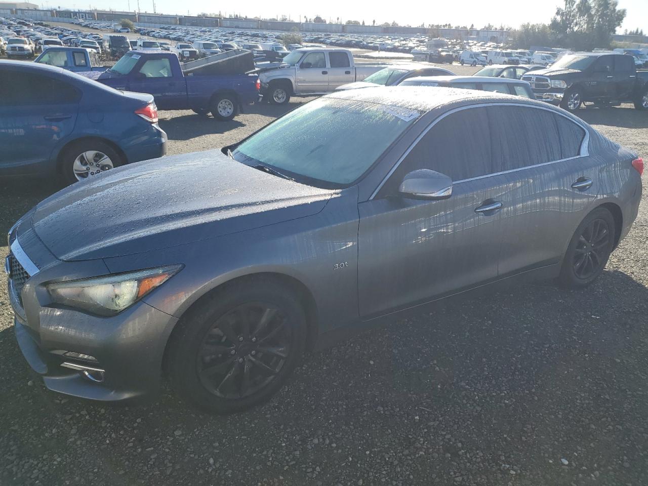 2017 Infiniti Q50 VIN JN1EV7AP4HM738306 - Copart auction photo