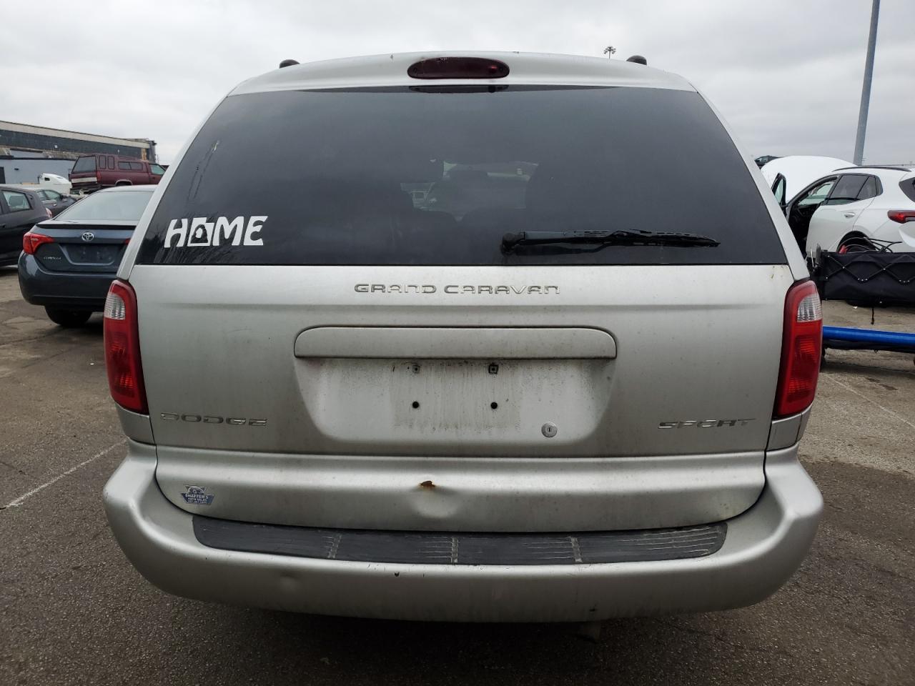 2003 Dodge Caravan VIN 2D8GP44L43R326840 Copart auction photo, front end damage thumbnail 6