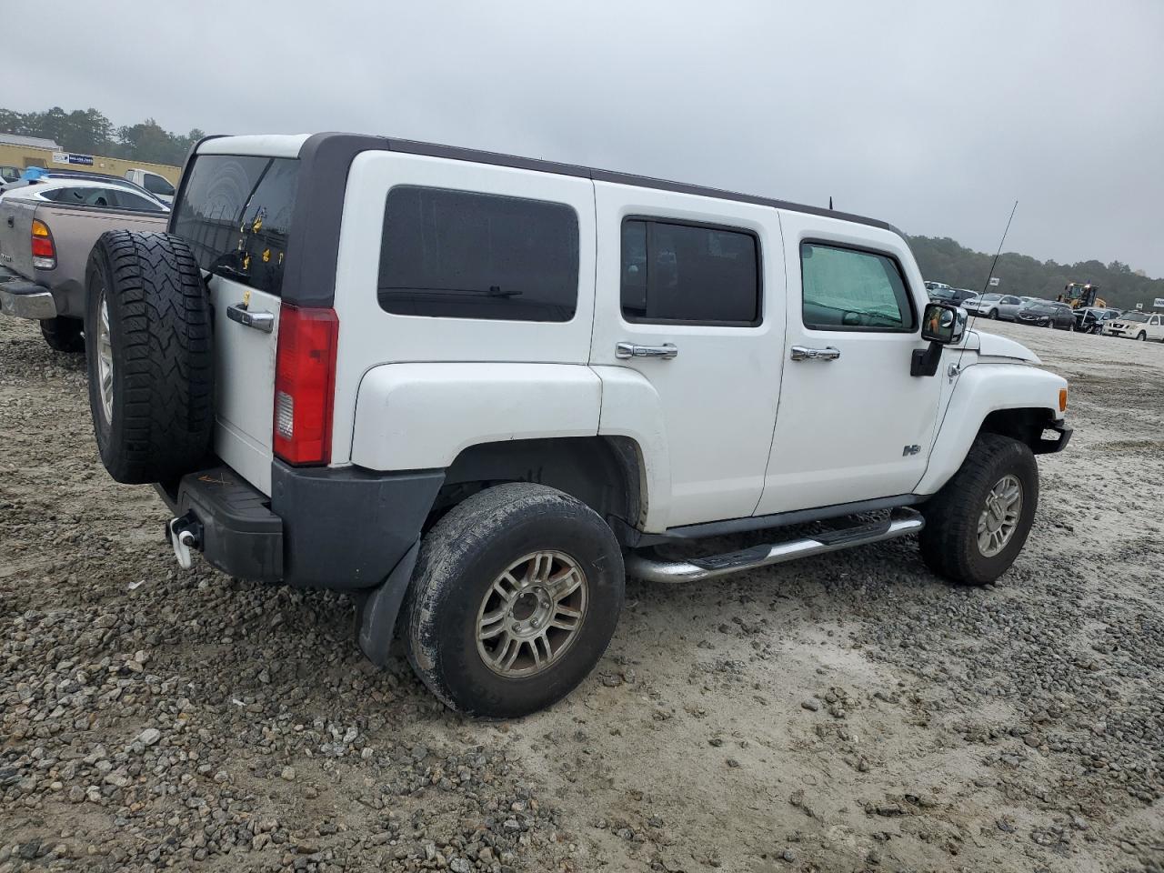 2007 Hummer H3 VIN 5GTDN13E978167512 Copart auction photo, front end damage thumbnail 3