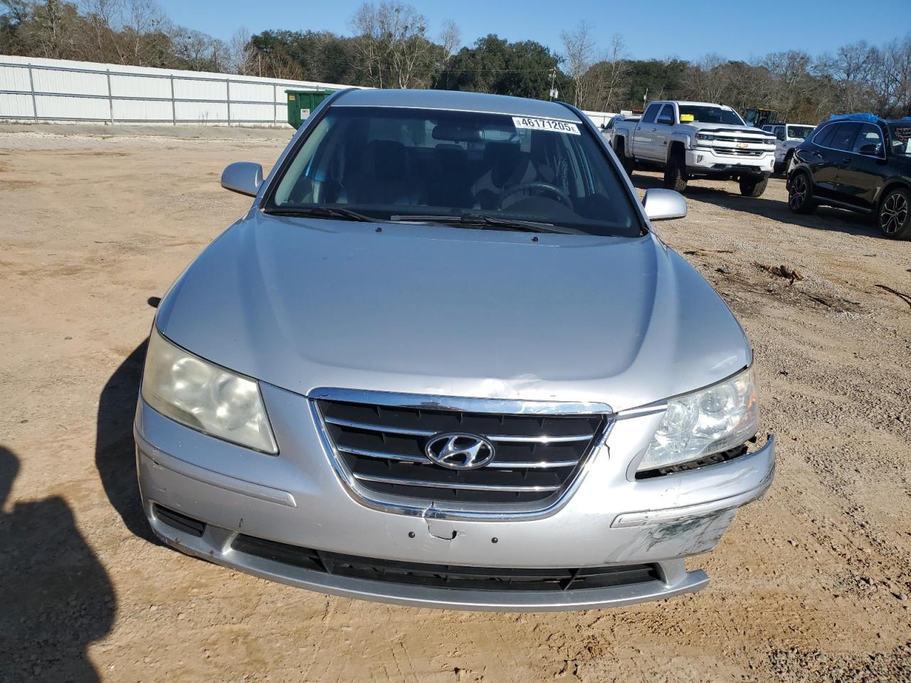 2010 Hyundai Sonata VIN 5NPET4AC5AH610221 Copart auction photo, front end damage thumbnail 5
