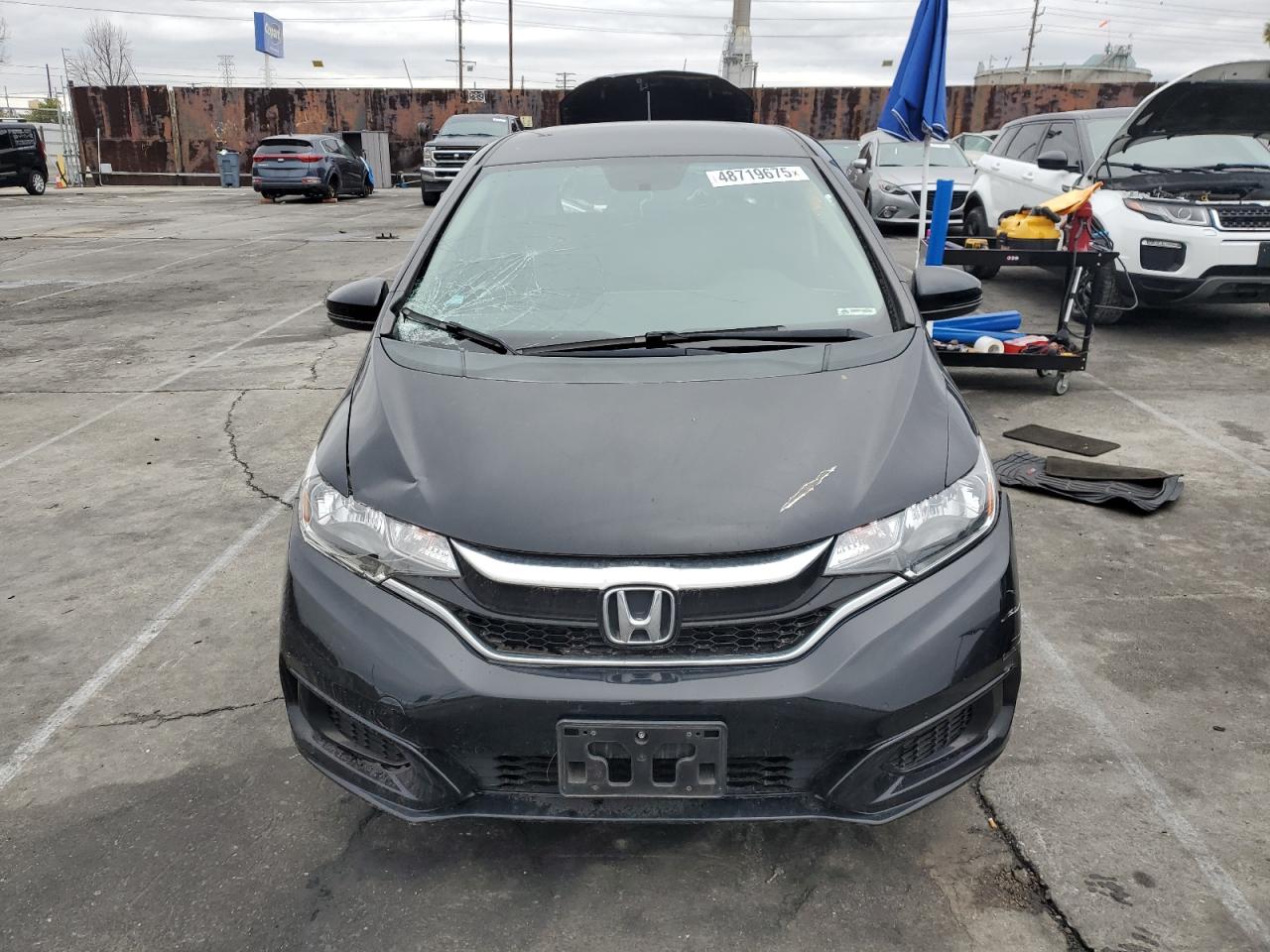 2019 Honda Fit VIN 3HGGK5H43KM729303 Copart auction photo, rear end / all over damage thumbnail 5