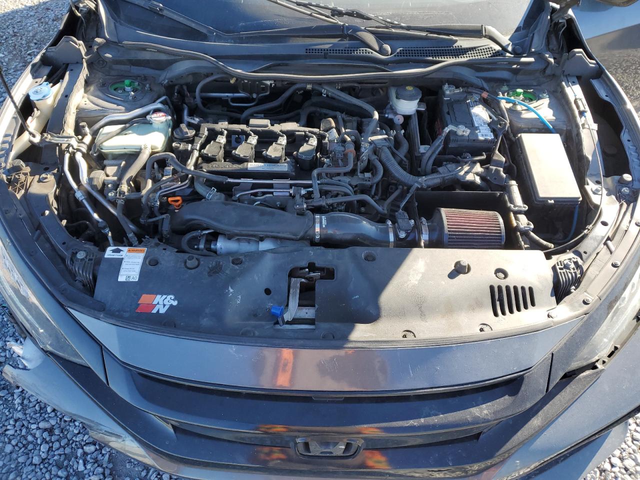 2018 Honda Civic VIN SHHFK7H91JU239123 Copart auction photo, front end damage thumbnail 13