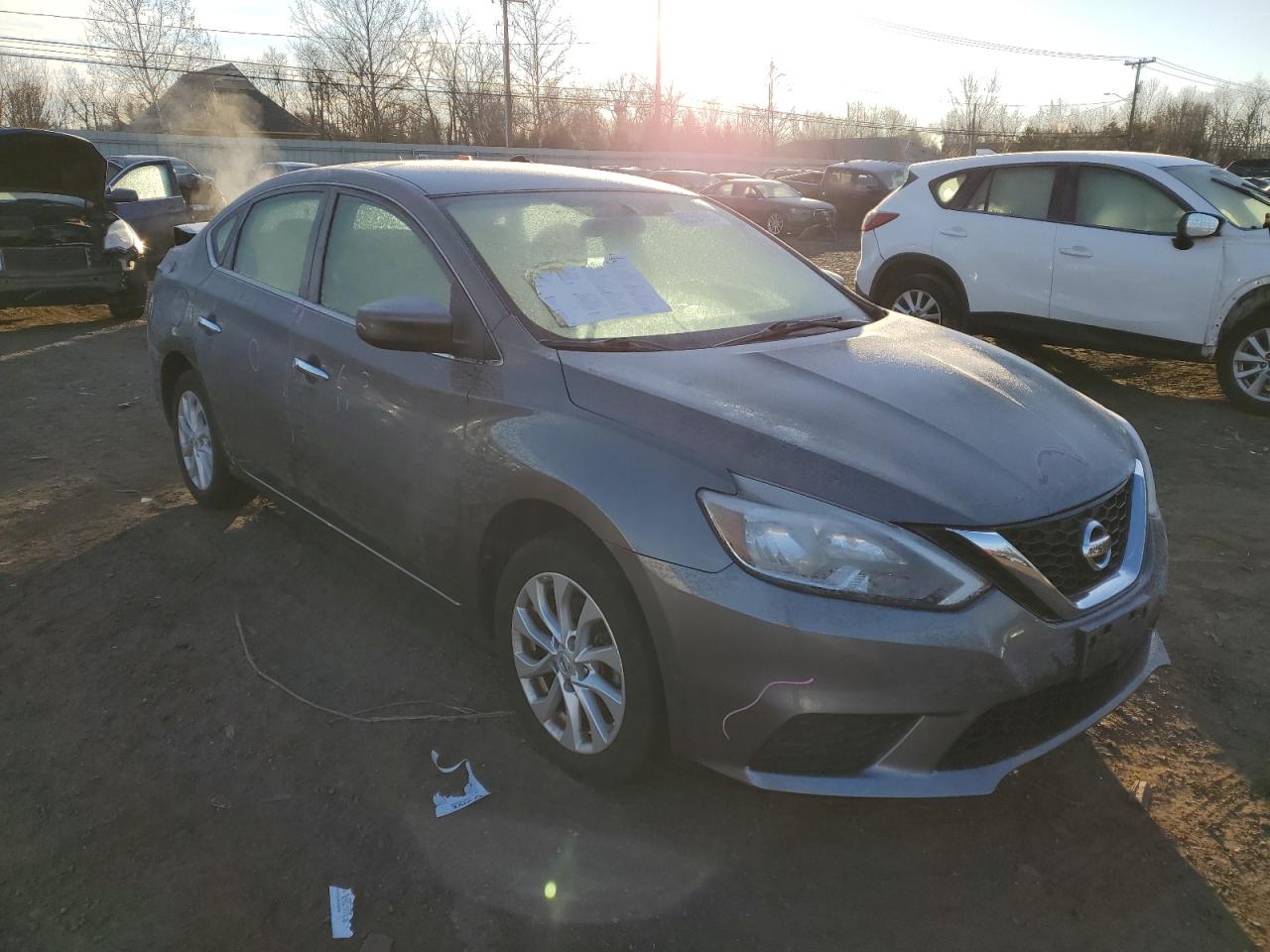 2019 Nissan Sentra VIN 3N1AB7AP7KY363121 Copart auction photo, rear end damage thumbnail 4