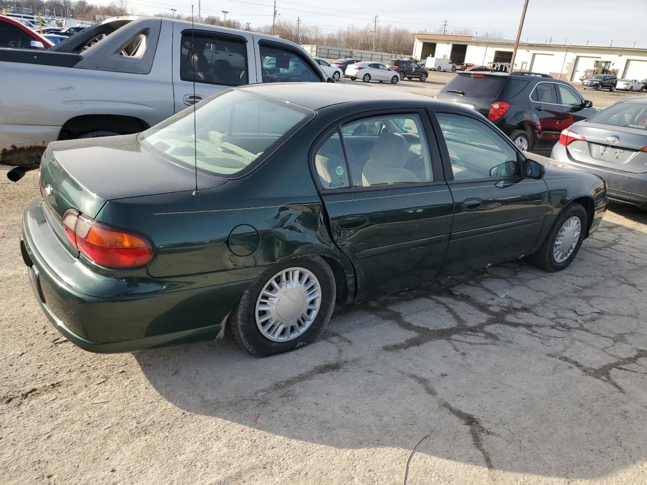 2002 Chevrolet Malibu VIN 1G1ND52J72M559000 Copart auction photo, rear end / side damage thumbnail 3