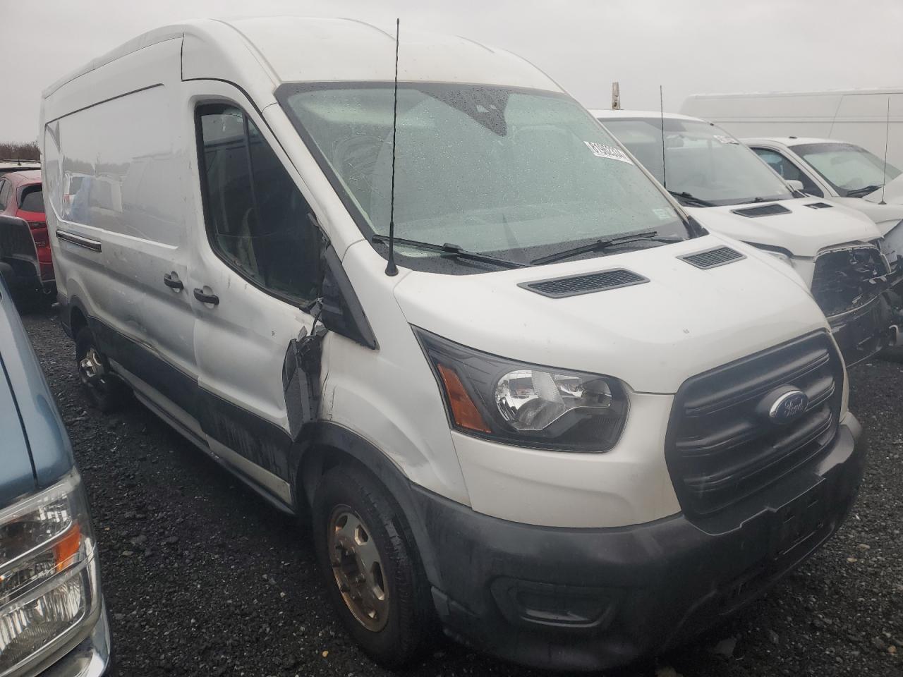 2020 Ford Transit VIN 1FTBR2C84LKA58374 Copart auction photo, side / rear end damage thumbnail 4