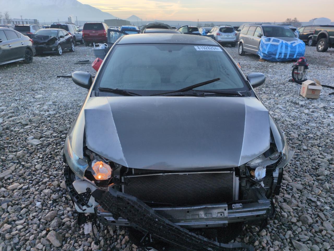 2010 Honda Insight VIN JHMZE2H51AS036238 Copart auction photo, front end damage thumbnail 5