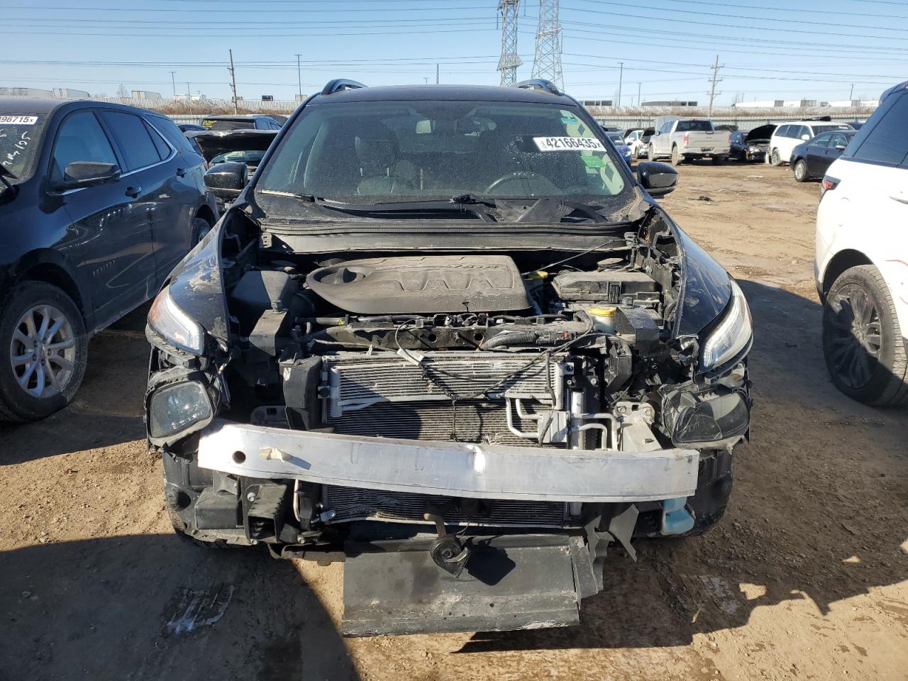 2018 Jeep Grand Cherokee VIN 1C4PJMDX4JD555912 Copart auction photo, front end damage thumbnail 5