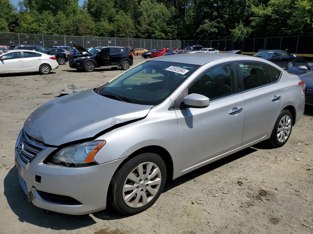 2015 Nissan Sentra VIN 3N1AB7AP6FL657788