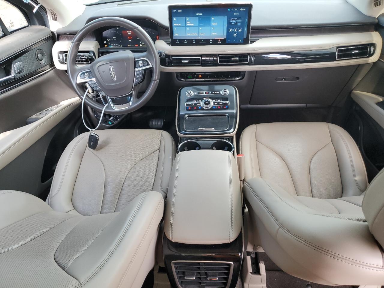 2021 Lincoln Nautilus VIN 2LMPJ6K96MBL18185 Copart auction photo, side / front end damage thumbnail 8