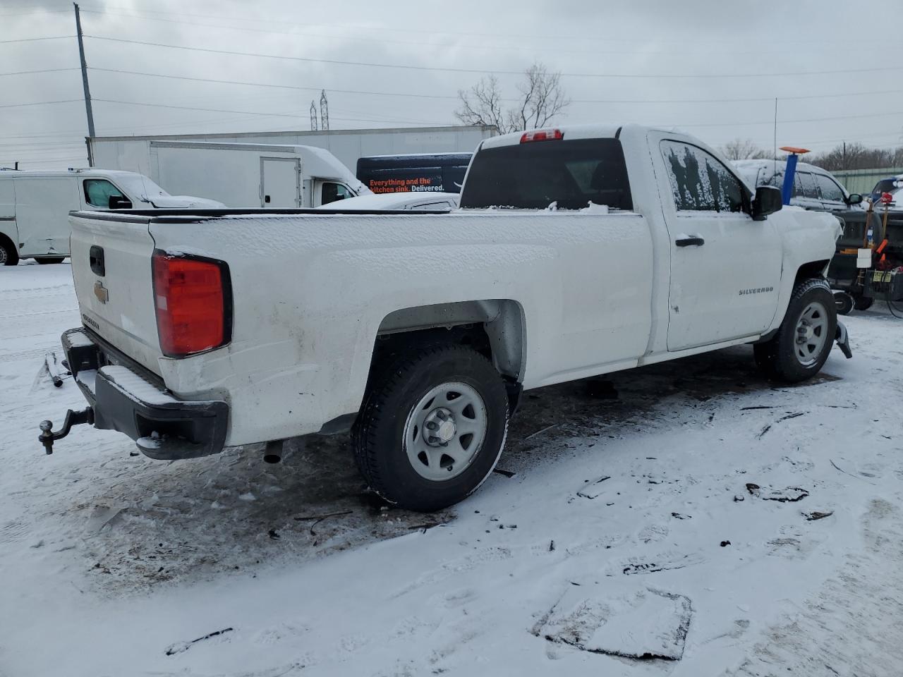 2017 Chevrolet Silverado VIN 1GCNCNEC7HZ392575 Copart auction photo, front end damage thumbnail 3